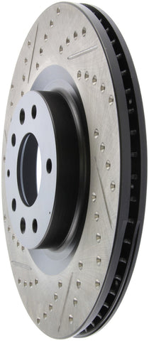 StopTech 04-09 Mazda RX-8 Slotted & Drilled Right Front Rotor - 127.45071R