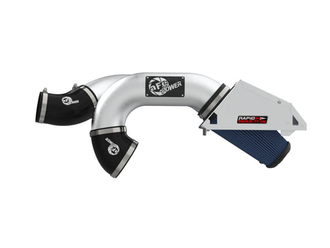 aFe Rapid Induction Pro 5R Cold Air Intake System Brushed 21-22 Ford F-150 Raptor V6-3.5L (tt) - 52-10015RH