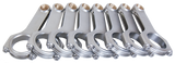 Eagle Ford 302 2.100in Journals .927in Pin H-Beam Connecting Rods w/ARP2000 Bolts (Set of 8) - CRS5400S3D2000
