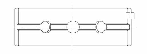 ACL Suzuki Race Main Bearing Set - 5M8443HX-STD