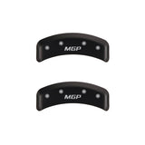 MGP 4 Caliper Covers Engraved Front & Rear MGP Red finish silver ch - 20076SMGPRD