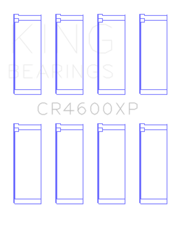 King Mini (BMW) W11B16 Connecting Rod Bearings - Set of 4 Pairs - CR4600XP0.25
