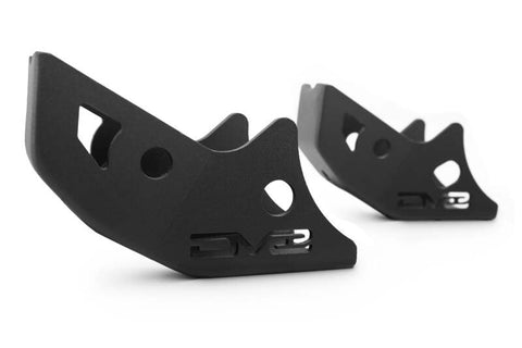 DV8 Offroad 16-23 Toyota Tacoma Rear Shock Skid Plates - SPTT1-02