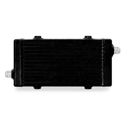 Mishimoto Universal Small Bar and Plate Cross Flow Black Oil Cooler - MMOC-SP-SBK