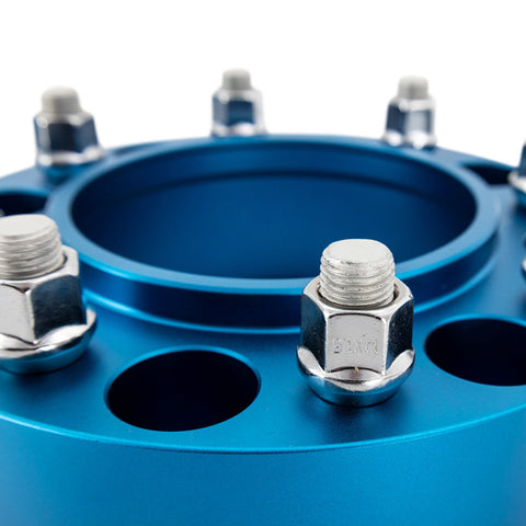Borne Off-Road Wheel Spacers 8x180 124.1 38.1 M14 Blue - BNWS-009-381BL