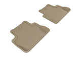 3D MAXpider 2009-2014 Acura TL FWD Kagu 2nd Row Floormats - Tan - L1AC00321502