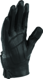 River Road Tucson Leather Perforated Gloves Black Womens - Small - 094501