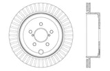 StopTech Slotted & Drilled Sport Brake Rotor - 127.47031L