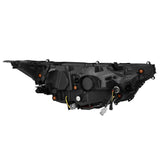 AlphaRex 19-23 Toyota RAV4 (High Trim) NOVA LED Projector Headlights Alpha-Black - 880869