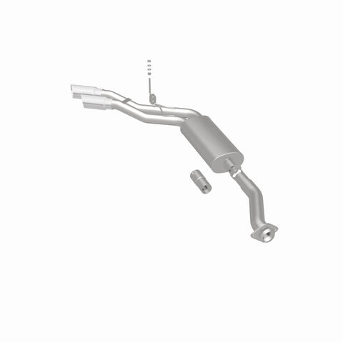 MagnaFlow 11-13 Ford F-150 Pickup Dual Same Side Before P/S Rear Tire Stainless CatBack Perf Exhaust - 15101