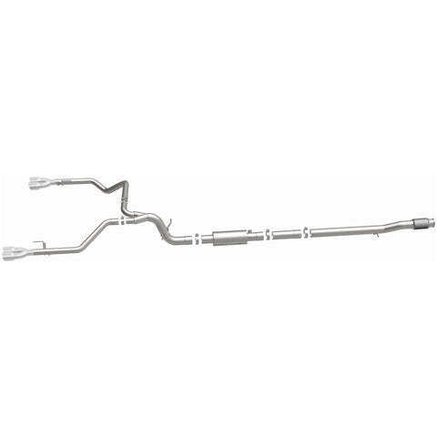 MagnaFlow 2019 Chevrolet Silverado 1500 Quad Exit Polished Stainless Cat-Back Exhaust - 19489