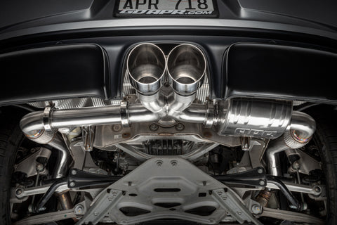 APR 17-25 Porsche Boxster/Cayman 2.0T/2.5T Full Catback Exhaust System - CBK0024