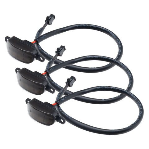 Oracle Universal Pre-Runner Style LED Grill Light Kit (New Style) - Amber w/Tinted Lens - 5889-005-T