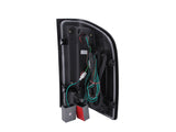 ANZO 2007-2013 Chevrolet Silverado 1500 LED Taillights Black - 311081