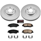 Power Stop 13-16 Hyundai Santa Fe Front Z17 Evolution Geomet Coated Brake Kit - CRK6951
