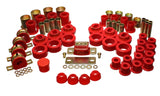 Energy Suspension 81-87 Chevy/GMC 2WD 1/2 Ton PickUp Red Hyper-flex Master Bushing Set - 3.18108R