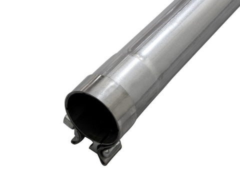 aFe Scorpion 2-1/2in Alum Steel Cat-Back Exhaust w/Pol Tip 07-18 Jeep Wrangler (JK) V6-3.6L/3.8L - 49-08045-P