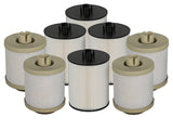 aFe Pro GUARD D2 Fuel Filter 08-10 Ford Diesel Trucks V8 6.4L (td) (4 Pack) - 44-FF013-MB