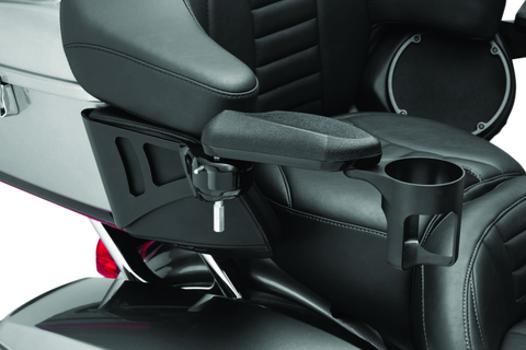 Kuryakyn Passenger Armrest 14-Up Touring & Tri Glide Black - 8700