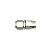 DeatschWerks 10AN Female Swivel Straight Hose End CPE - Anodized Matte Black - 6-02-0809-B