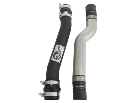 aFe BladeRunner 3in Intercooler Tube Hot Side w/ Couplings & Clamps Kit 07.5-09 Dodge Diesel Trucks - 46-20038-B