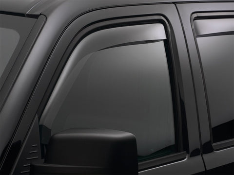 WeatherTech 09+ Nissan Murano Front Side Window Deflectors - Light Smoke - 70512