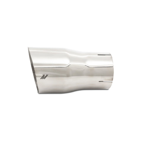 Mishimoto Clamp-On Single Wall Exhaust Tip 5in Outlet - Polished - MMEXH-TIP-SWP