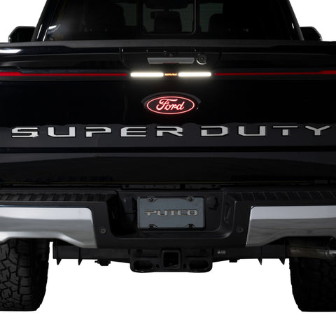 Putco 2023 Ford Super Duty Tailgate Letter Ford Lettering Emblems (Stainless Steel) - 55561FD