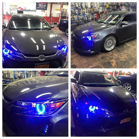 Oracle Scion tC 14-16 Halo Kit - ColorSHIFT w/o Controller - 2999-334