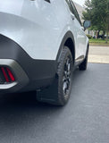 Rally Armor 23-26 Kia Sportage Black UR Mud Flap w/ Red Logo - MF81-UR-BLK-RD