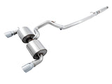 AWE Tuning Ford Focus RS Touring Edition Cat-Back Exhaust- Resonated - Chrome Silver Tips - 3020-32036