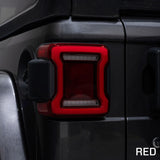 Form Lighting 2018-2023 Jeep Wrangler LED Tail Lights Smoke (Pair) - FL0014
