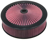 K&N X-Stream Top Assembly 5.125in Flange ID / 14inx3.75in H / 1.25in Drop B - 66-3060