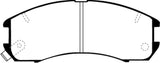 EBC 89-92 Ford Probe 2.2 Greenstuff Front Brake Pads - DP2705