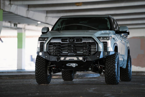 DV8 Offroad 22-23 Toyota Tundra MTO Series Front Bumper - FBTT2-04
