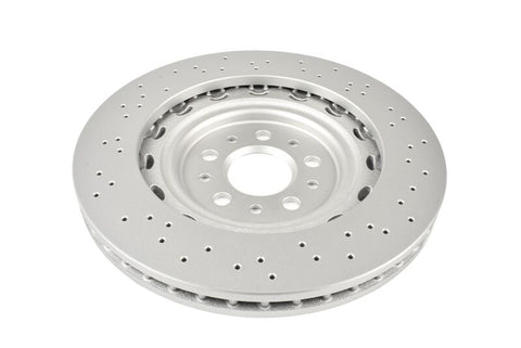 DBA 14-18 Maserati Ghibli (M157) En-Shield OE Drilled Front Brake Rotor - DBA3875OEX