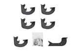 Dee Zee 14-19 Chevrolet Silverado Running Board Hex Bracket Kit w/Deftanks - DZ66318