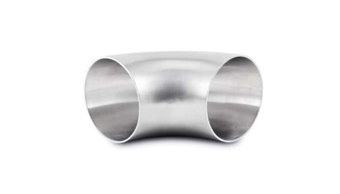 Vibrant 4.0in OD T304 SS 90 Deg Mandrel Bend Elbow (4.0in Centerline Radius) - 13316