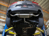 aFe Takeda Series 2.5in 409 SS Axle-Back Exhaust 18-20 Hyundai Elantra GT L4-1.6L(t) w/ Black Tips - 49-47016-B