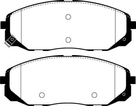 EBC 2015+ Kia Sedona 3.3L Ultimax2 Front Brake Pads - UD1814