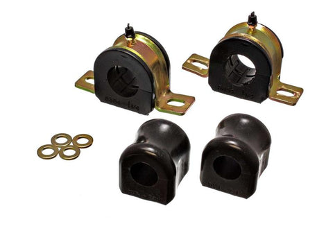 Energy Suspension 91-93 GM Syclone/Typhoon 4WD Black 32mm Fr Sway Bar Bushing Set - 3.5186G