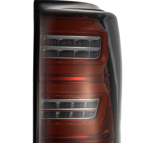 AlphaRex 07-13 Toyota Tundra PRO-Series LED Tail Lights Red Smoke - 670020
