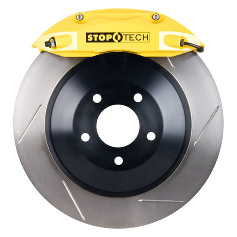 StopTech 05-10 Ford Mustang ST-40 355x32mm Yellow Caliper Slotted Rotors Front Big Brake Kit - 82.330.4700.81