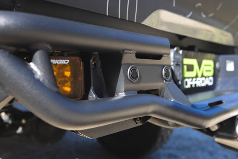 DV8 Offroad 23-26 Chevrolet Colorado/GMC Canyon Tube Rear Bumper - Micro Texture Black Powder Coat - RBCS3-04