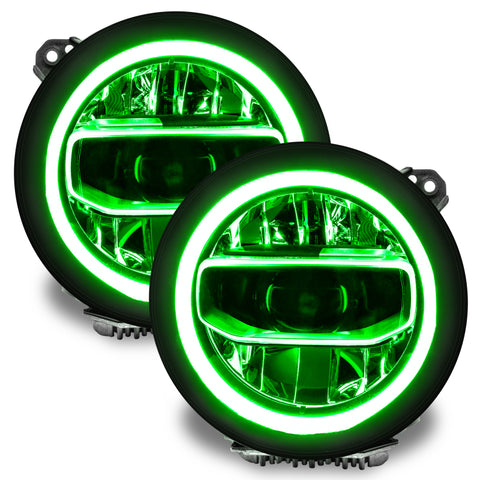 Oracle Jeep Wrangler JL/Gladiator JT RGB+W Headlight DRL Kit - w/ BC1 Controller - 1346-335