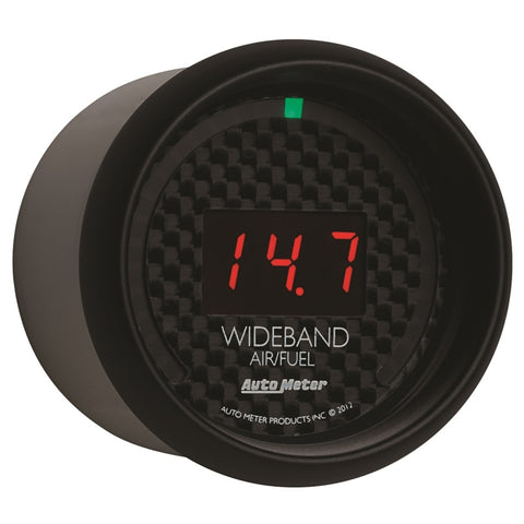 Autometer GT Series 52mm Digital 10:1-17:1 AFR Wideband Air/Fuel Ratio Street - 8079