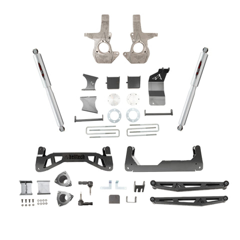 Belltech 16-18 Chevrolet Silverado / GMC Sierra 1500 4WD 7-9in Suspension Lift Kit w/ Shocks - 150203BK