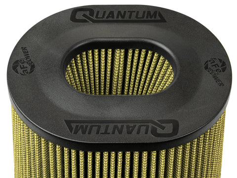 aFe Quantum Pro Guard 7 Air Filter Inverted Top - 5.5inx4.25in Flange x 9in Height - Dry PG7 - 72-91133