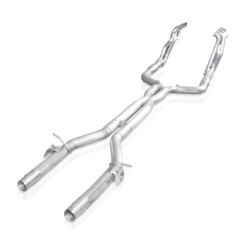 Stainless Works 2016-18 Camaro SS Headers 2in Primaries 3in High-Flow Cats X-Pipe AFM Delete - CA16HCAT