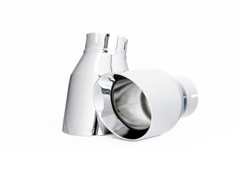 AWE Tuning Audi B9 A5 Touring Edition Exhaust Dual Outlet - Chrome Silver Tips (Includes DP) - 3015-32090